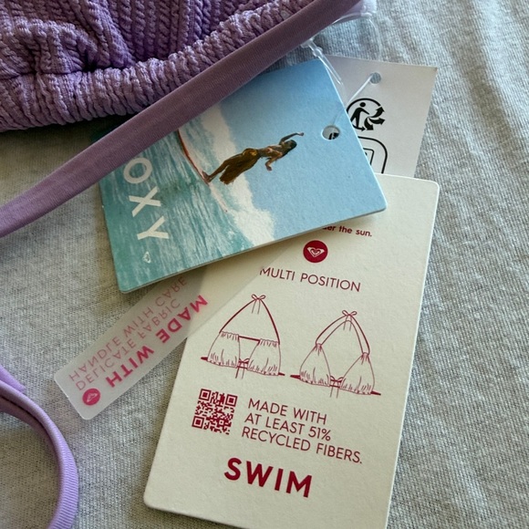 NWT Roxy Bikini Top - Picture 2 of 4
